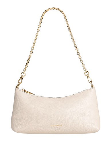COCCINELLE Handbag Ivory Leather