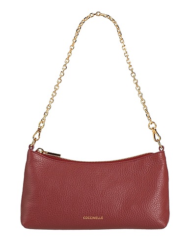 COCCINELLE Handbag Brick red Leather