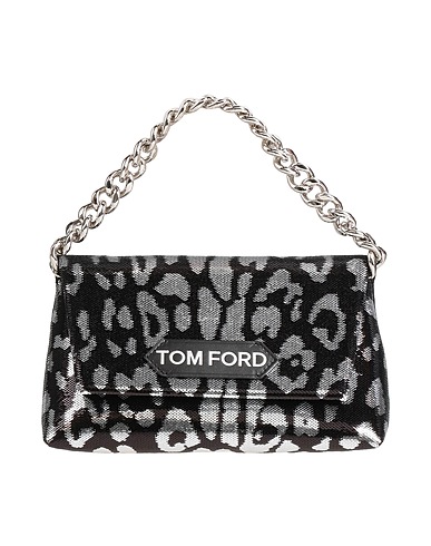 TOM FORD Borsa a mano Nero Viscosa, PVC - Polivinilcloruro, Pelle di vitello
