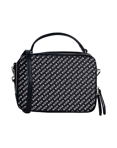 RICHMOND Borsa a mano Nero 100% Poliuretano
