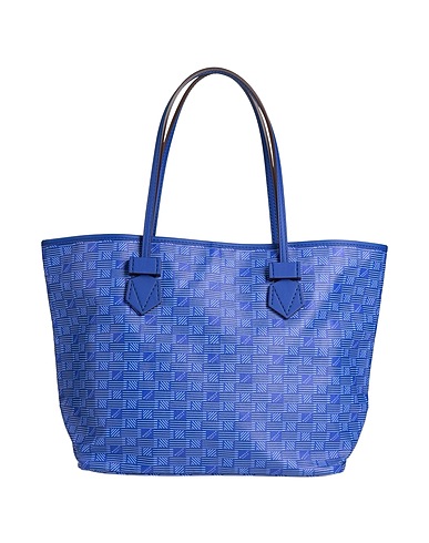 MOREAU Paris Handbag Blue Textile fibres