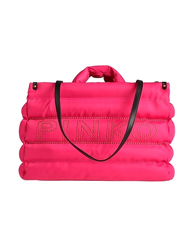 PINKO Handbag Magenta Textile fibres