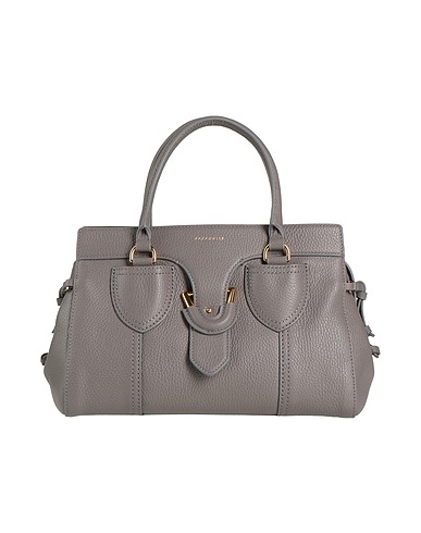 COCCINELLE Borsa a mano Grigio Pelle