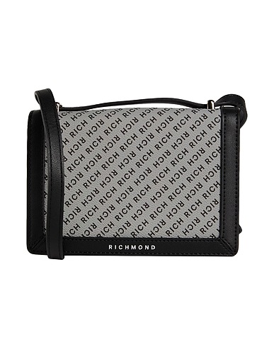 RICHMOND Across-body bag Grey 100% Polyurethane