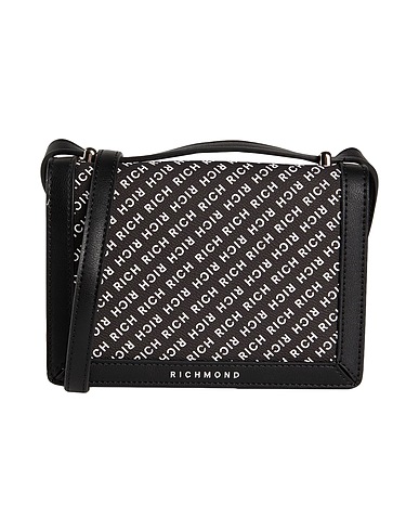 RICHMOND Umhängetasche Schwarz 100% Polyurethan