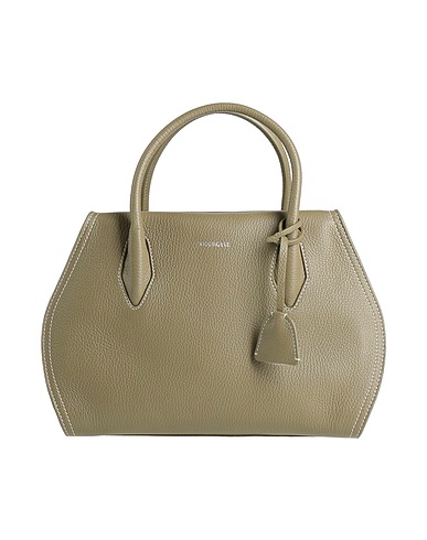 COCCINELLE Handbag Military green 100% Leather