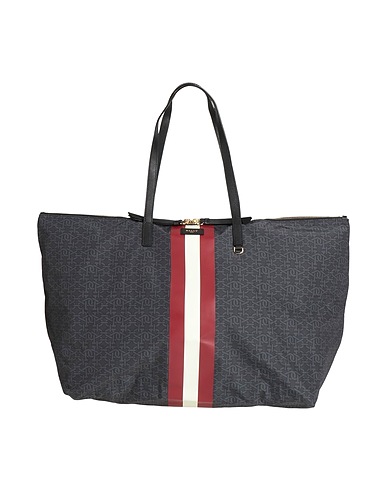 BALLY Handbag Dark green Textile fibres