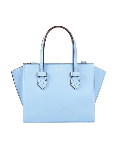 MOREAU Paris Handbag Light blue Leather
