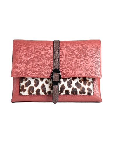COCCINELLE Handtasche Ziegelrot Leder