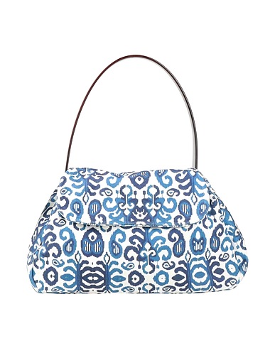 LA MILANESA Handbag Azure Textile fibres