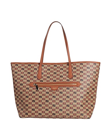 MOREAU Paris Handbag Tan Textile fibres