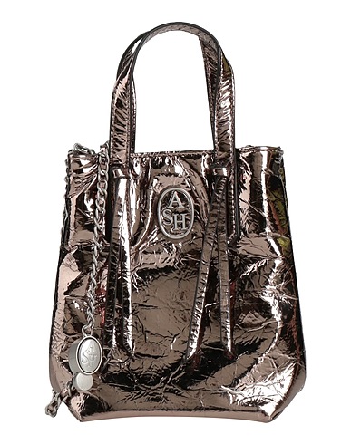 ASH Handbag Bronze Polyurethane