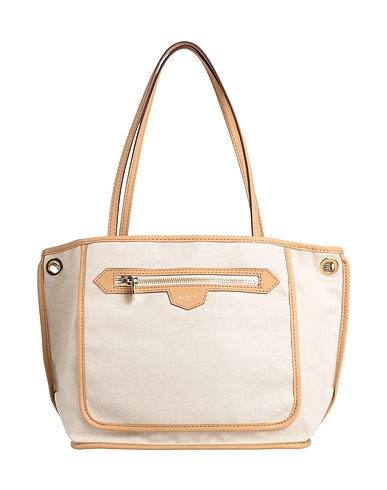 MOREAU Paris ハンドバッグ ベージュ 紡績繊維
