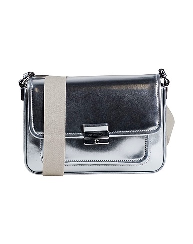 MICHAEL MICHAEL KORS Cross-body bags Silver Leather
