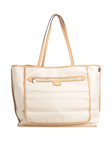 MOREAU Paris Shoulder bag Beige Textile fibres