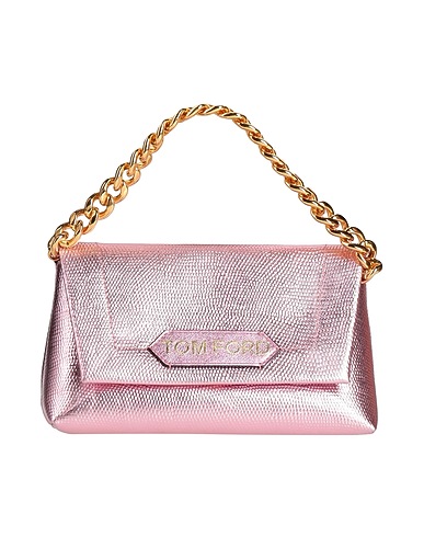 TOM FORD Handbag Rose gold 100% Calfskin, Brass