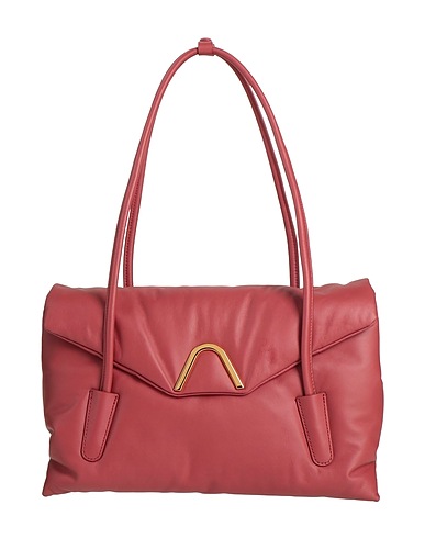 COCCINELLE Borsa a mano Bordeaux Pelle