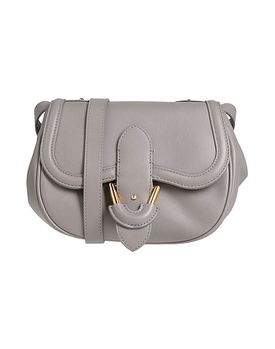COCCINELLE Cross-body bags Grey 100% Cow leather