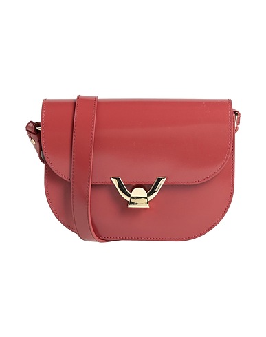 COCCINELLE Across-body bag Brick red Leather