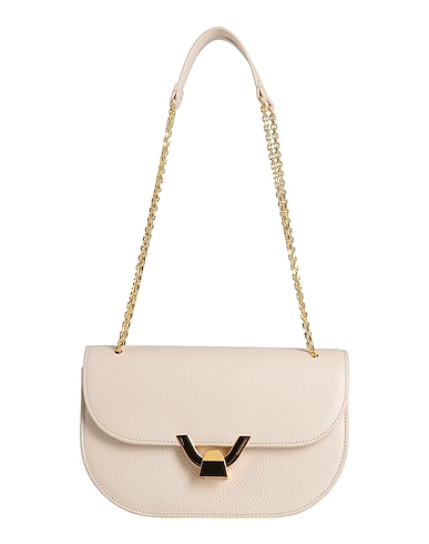 COCCINELLE Shoulder bag Off white Leather