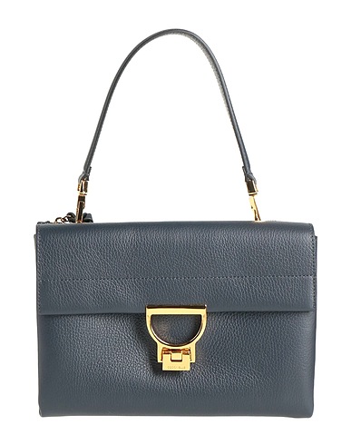 COCCINELLE Handbag Midnight blue Leather