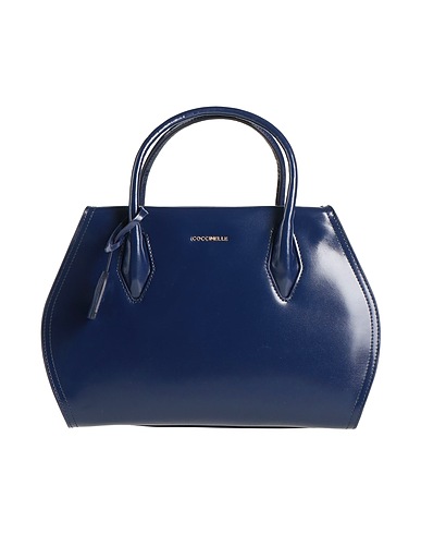 COCCINELLE Handbag Navy blue Leather