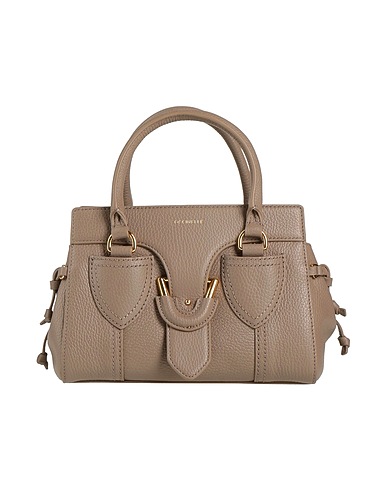 COCCINELLE Handbag Taupe Leather