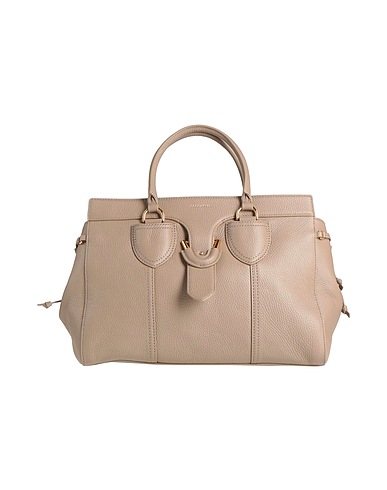 COCCINELLE Handbag Khaki Leather