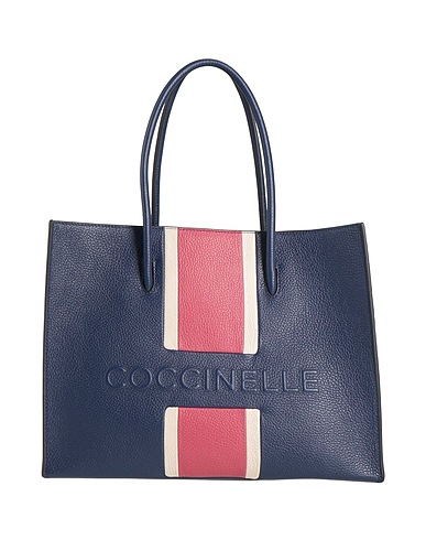 COCCINELLE Borsa a mano Blu navy Pelle