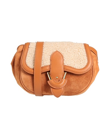COCCINELLE Across-body bag Tan Leather