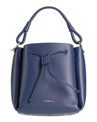 COCCINELLE Borsa a mano Blu Pelle