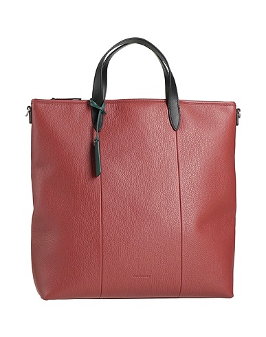 COCCINELLE Borsa a mano Mattone Pelle