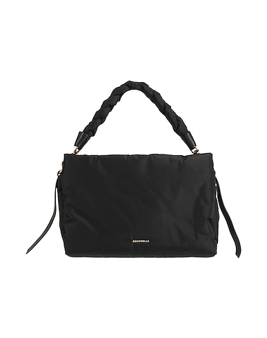 COCCINELLE Handbag Black Textile fibers