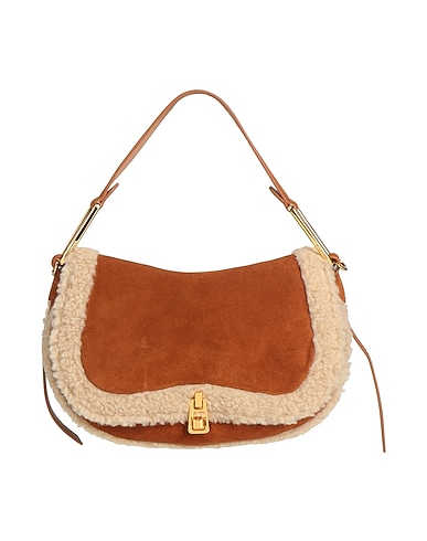 COCCINELLE Handbag Brown Leather