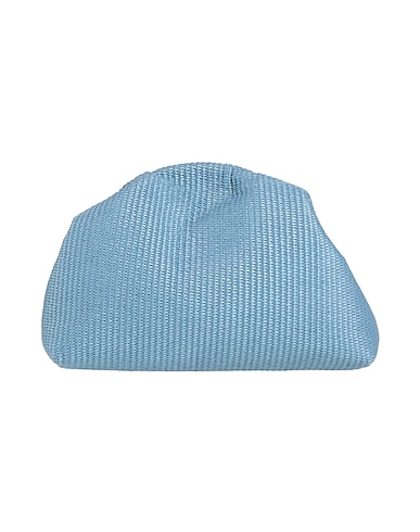 LE DAF Handbag Light blue Textile fibres