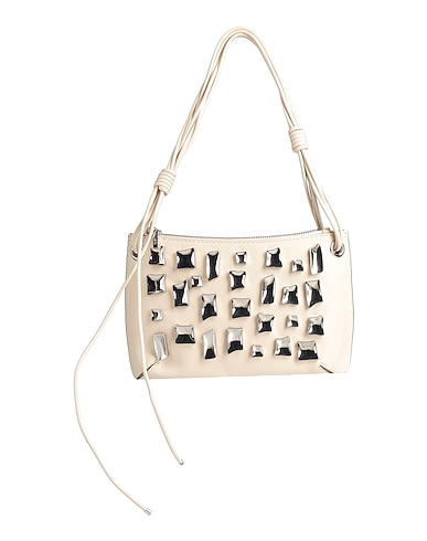 CULT GAIA Borsa a spalla Off white Pelle