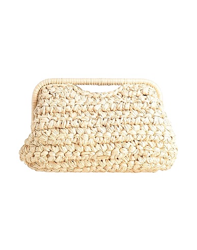 CULT GAIA Handbag Beige Straw
