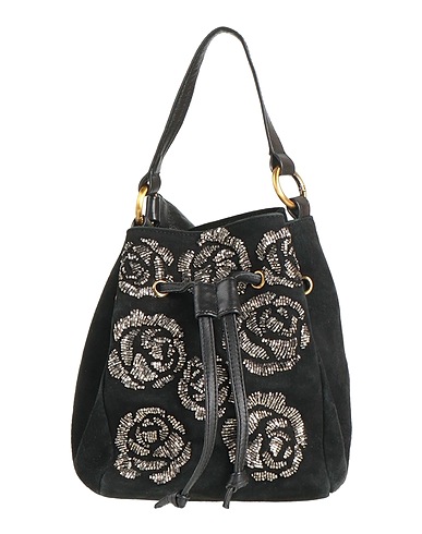MALÌPARMI Handbag Black Leather