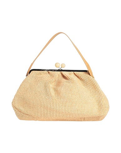 WEEKEND MAX MARA Handbag Sand 52% Cotton, 48% Polyamide