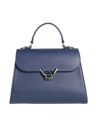 COCCINELLE Handbag Navy blue Leather