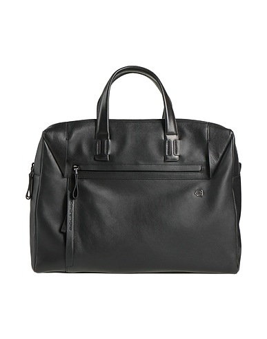 PIQUADRO Handbag Black Cow leather