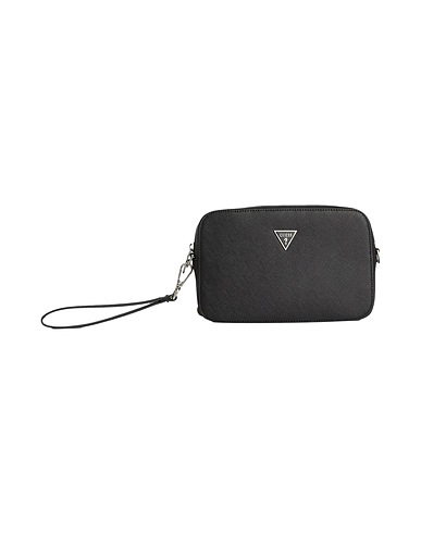 GUESS Borsa a tracolla Nero 100% Poliuretano