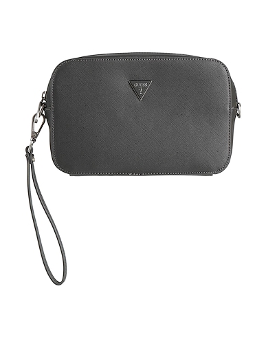 GUESS Bolso con bandolera Gris 100% Poliuretano