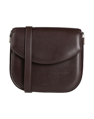 JIL SANDER Across-body bag Dark brown 100% Calfskin