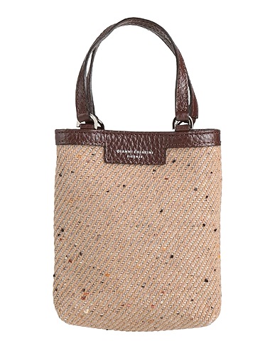 GIANNI CHIARINI Handbag Chocolate brown Leather