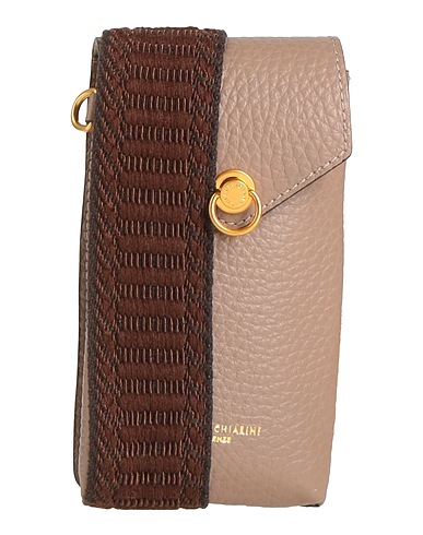 GIANNI CHIARINI Bolso con bandolera Caqui Cuero