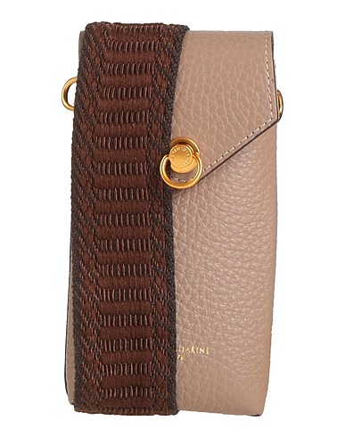 GIANNI CHIARINI Bolso con bandolera Topo Cuero