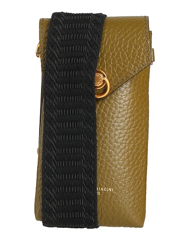 GIANNI CHIARINI Bolso con bandolera Verde militar Cuero