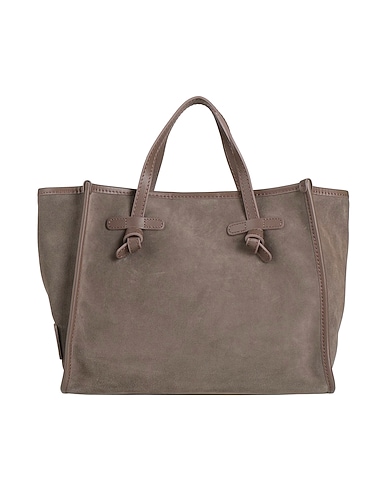GIANNI CHIARINI Handbag MARCELLA CLUB Grey Leather