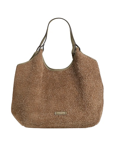 GIANNI CHIARINI Shoulder bag Military green 100% Cow leather